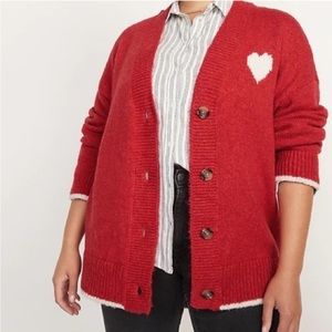 Over sized Old Navy Valentine Cardigan